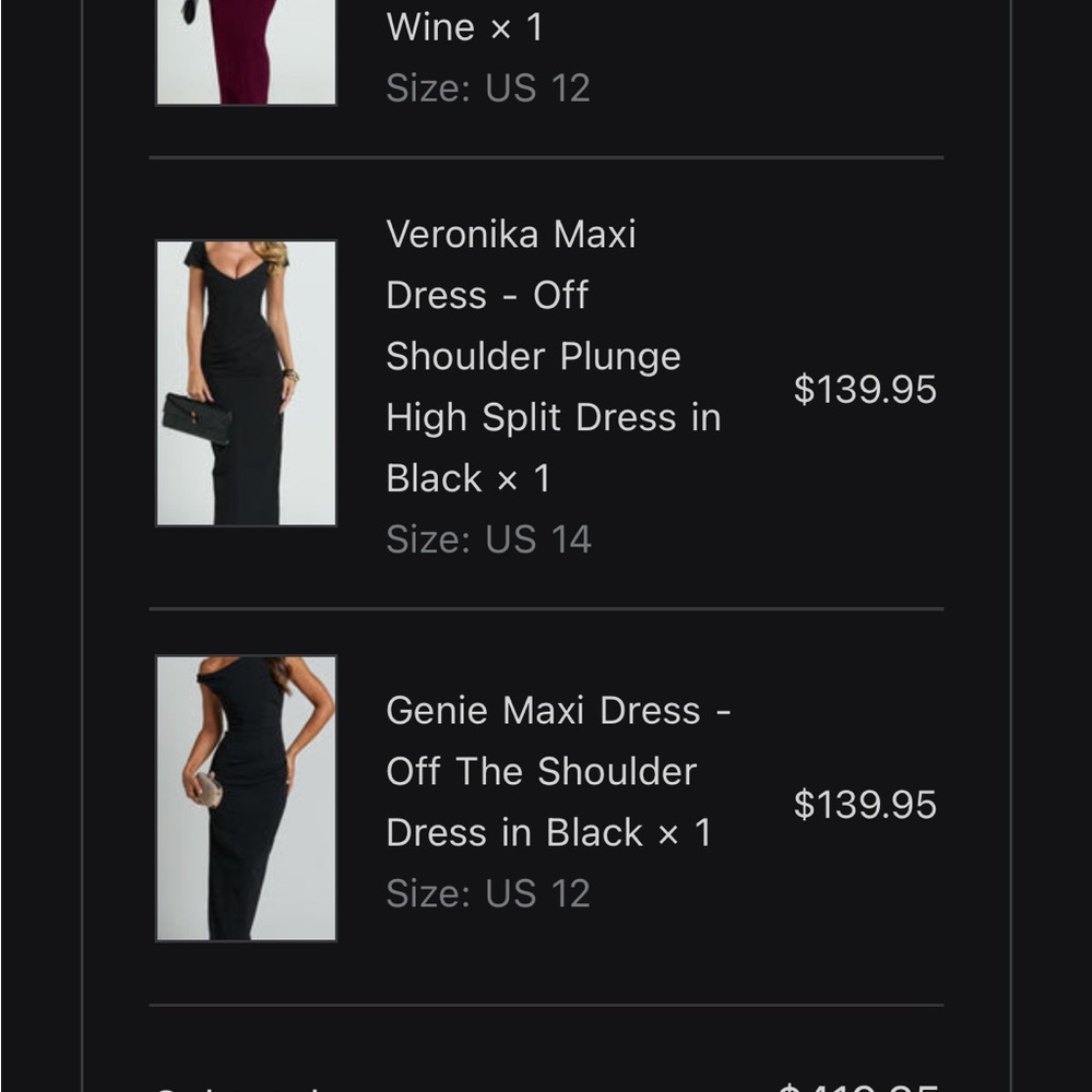 NWT Showpo Veronika Maxi Dress - Picture 2 of 2
